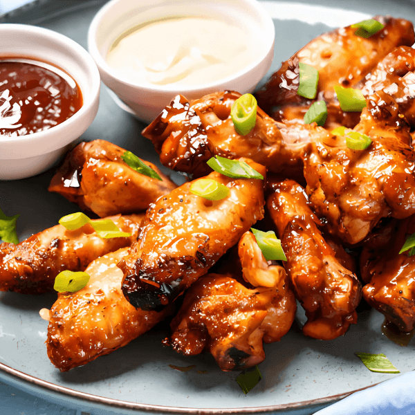 Spicy Honey Glazed Chicken Wings - Outer Banks Olive Oil Spicy Honey Glazed Chicken Wings - Outer Banks Olive Oil