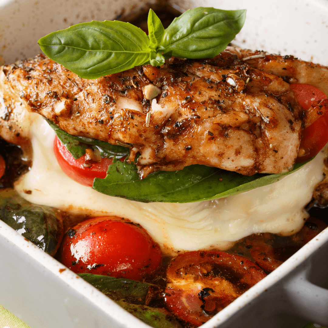 Caprese Balsamic Chicken