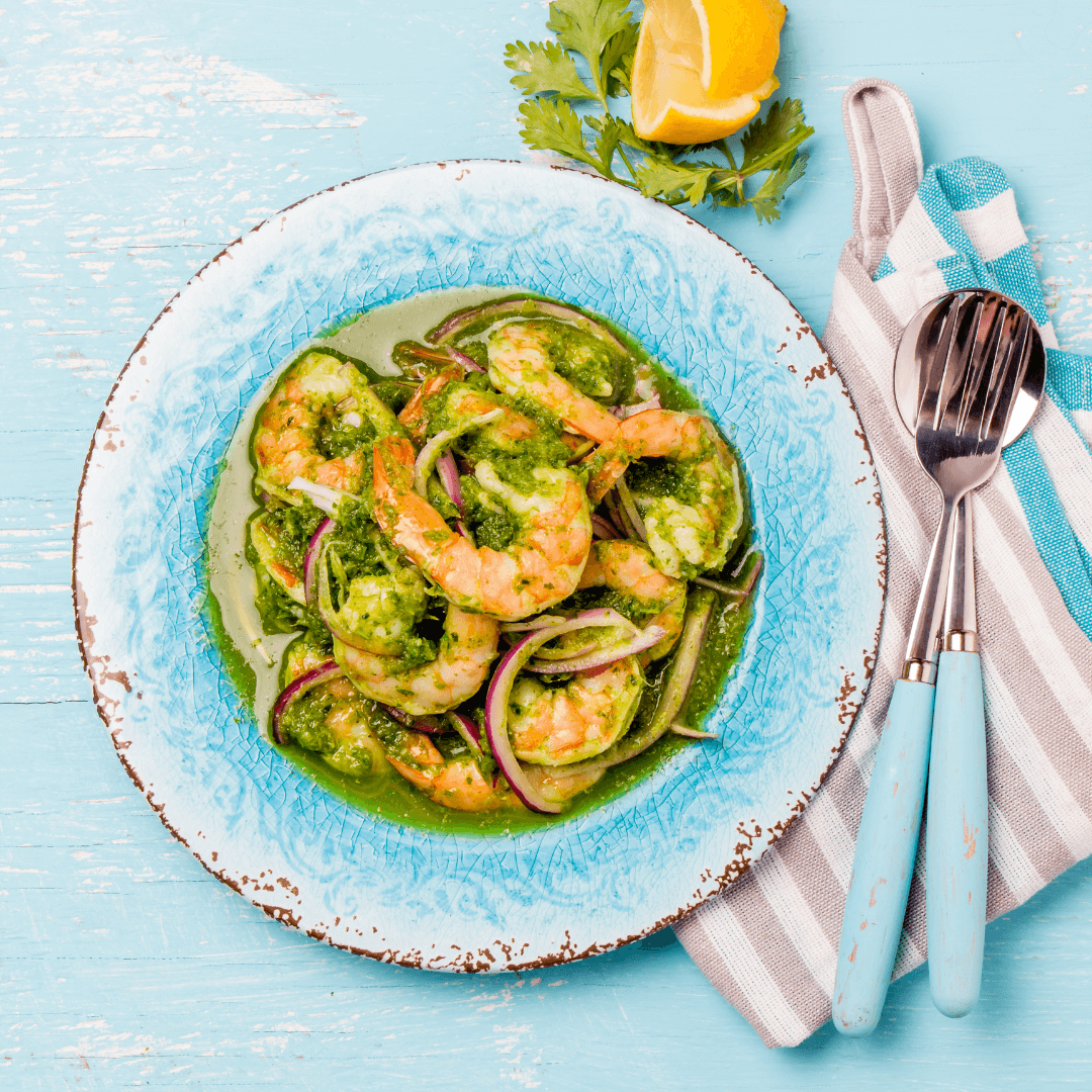 Lemon Balsamic Shrimp Ceviche