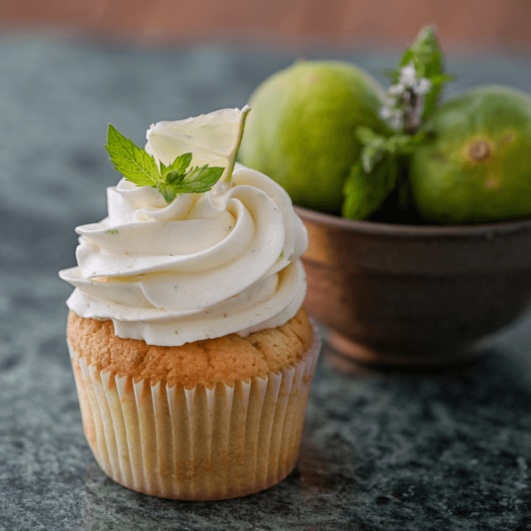 Persian Lime Cupcakes