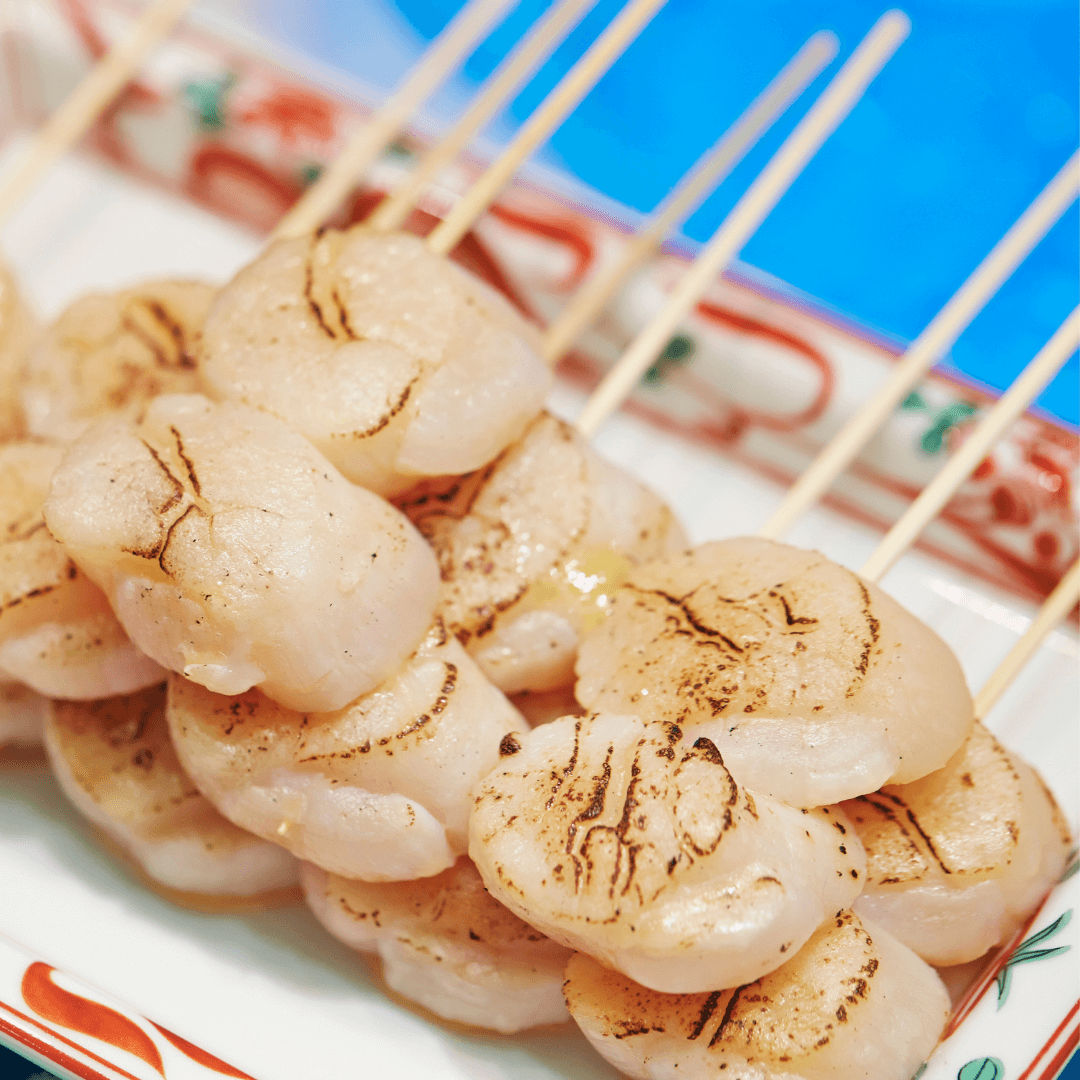Grilled Scallops with Blood Orange EVOO