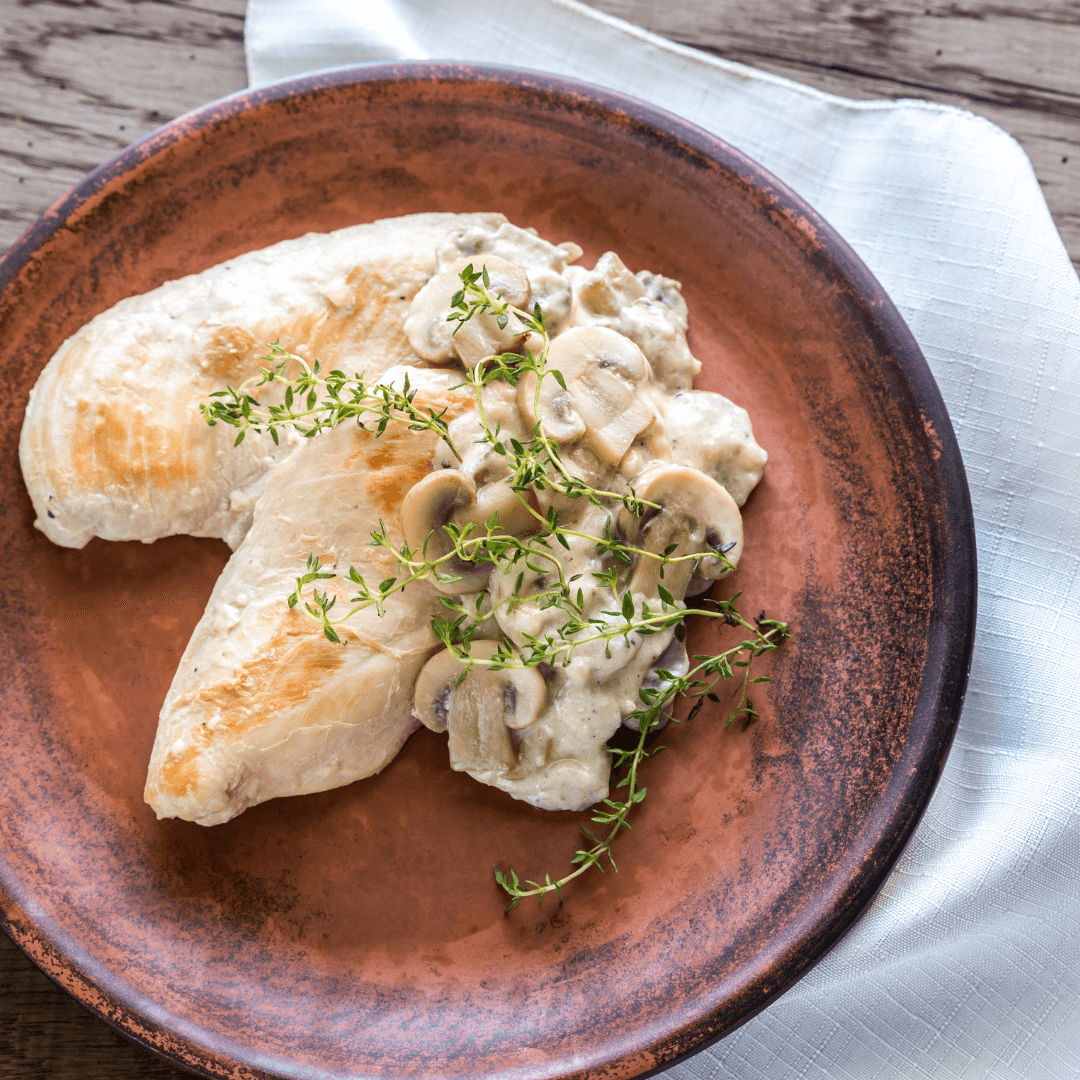 Thyme-Garlic Chicken Breasts (Slow Cooker)