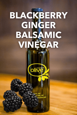 Blackberry-Ginger Balsamic Vinegar
