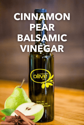 Cinnamon Pear Balsamic Vinegar