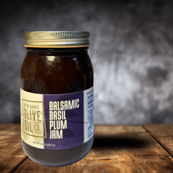 Balsamic Basil Plum Jam