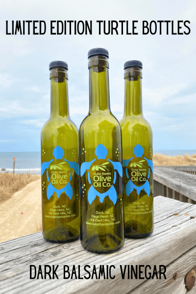 Limited Edition Turtle Bottle- Dark Balsamic Vinegars