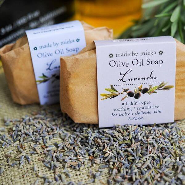 Mieka Olive Oil Soap- 6 Options