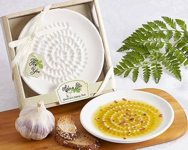 "Aglio e Olio" Grater & Dipping Plate